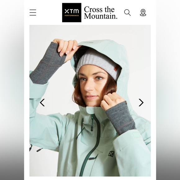 XTM Performance: Palladium ll Ladies Snow Shell Jacket Jade - Picture 3 of 13